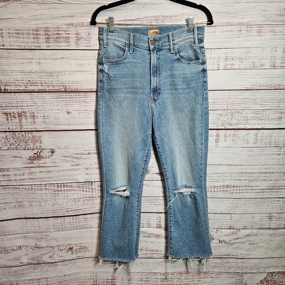 MOTHER Denim - MOTHER hustler ankle fray jeans